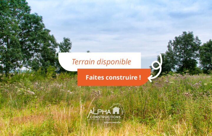 votre maison de 90m2 sur un terrain de 1800m2 sur la commune de La Bachellerie au prix de 198600€ avec Alpha Constructions